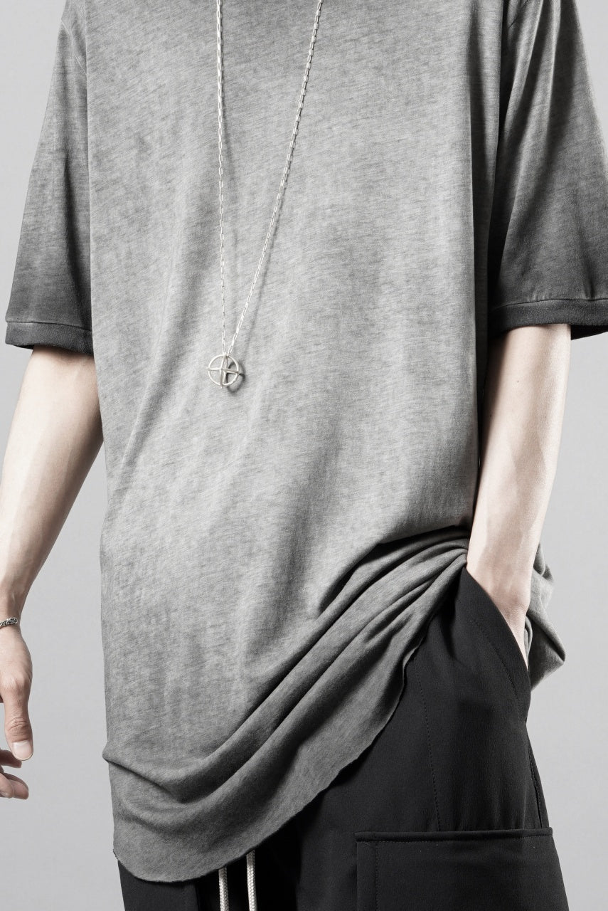 画像をギャラリービューアに読み込む, thom/krom OBJECT DYED T-SHIRT / SLIM FIT (COLD DYE GREY)