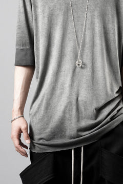 画像をギャラリービューアに読み込む, thom/krom ROUND NECK T-SHIRT / SLIM FIT (COLD DYE GREY)