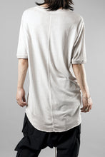 画像をギャラリービューアに読み込む, thom/krom OBJECT DYED T-SHIRT / SLIM FIT (COLD DYE STONE)