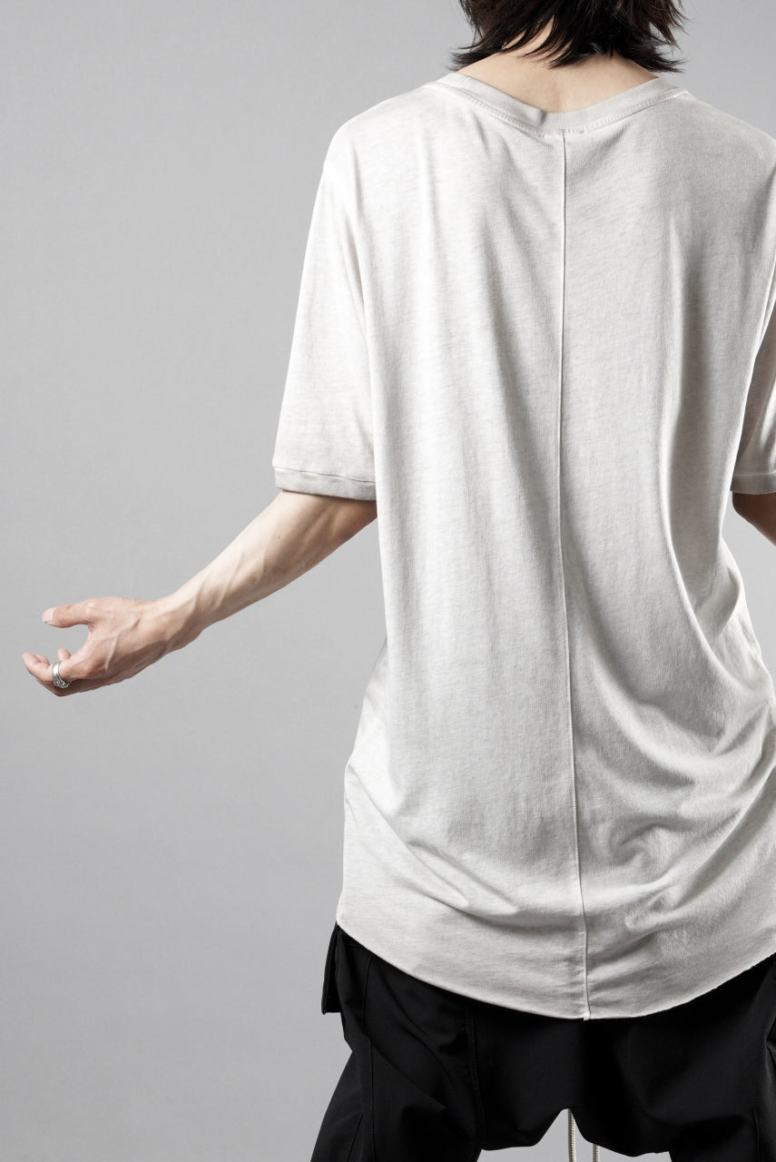 thom/krom OBJECT DYED T-SHIRT / SLIM FIT (COLD DYE STONE)の商品