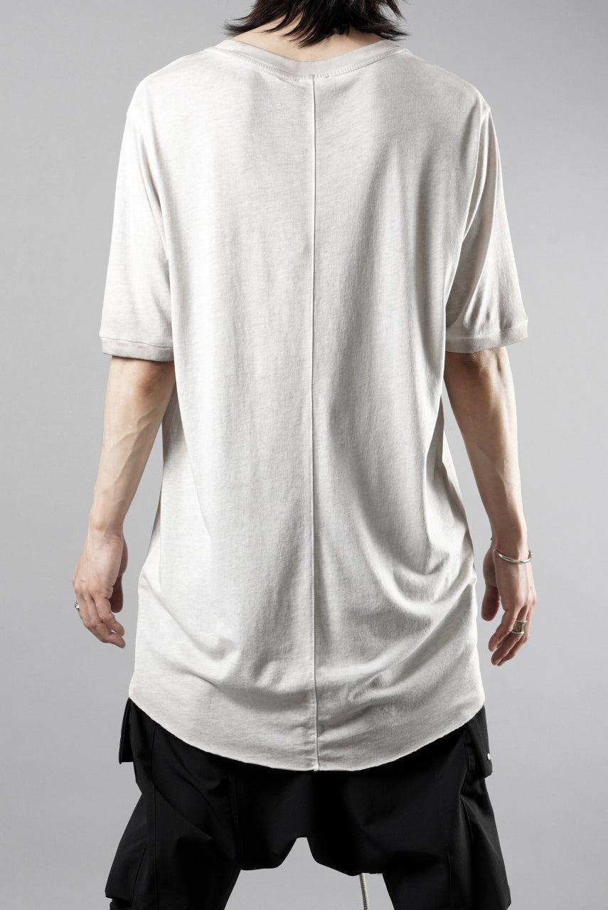 画像をギャラリービューアに読み込む, thom/krom OBJECT DYED T-SHIRT / SLIM FIT (COLD DYE STONE)