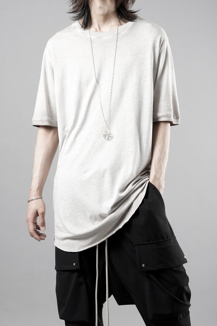 画像をギャラリービューアに読み込む, thom/krom OBJECT DYED T-SHIRT / SLIM FIT (COLD DYE STONE)