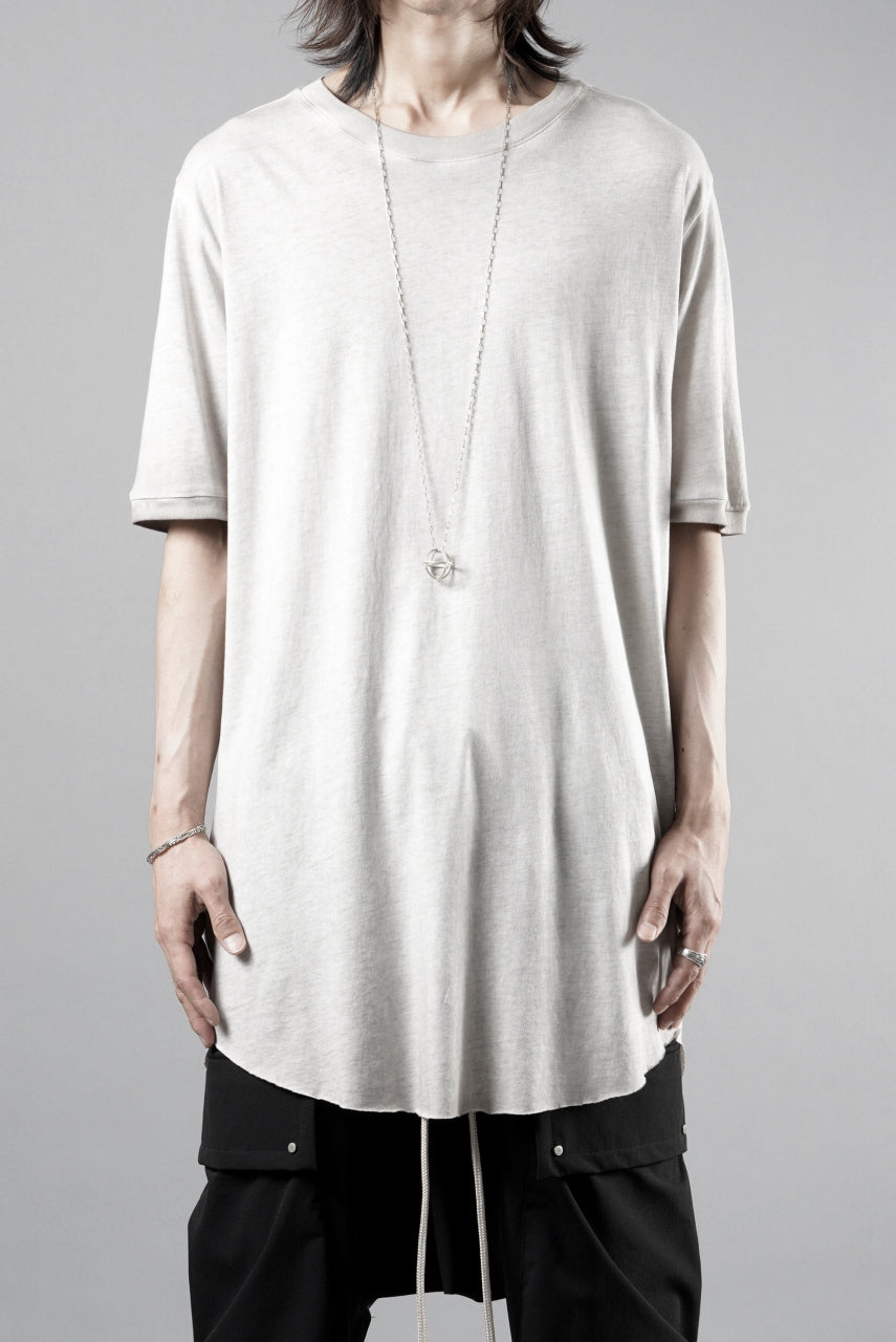 画像をギャラリービューアに読み込む, thom/krom OBJECT DYED T-SHIRT / SLIM FIT (COLD DYE STONE)