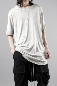 画像をギャラリービューアに読み込む, thom/krom OBJECT DYED T-SHIRT / SLIM FIT (COLD DYE STONE)