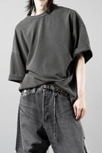 画像をギャラリービューアに読み込む, entire studios HEAVY BOXY TEE (WASHED BLACK)