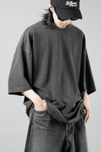 画像をギャラリービューアに読み込む, entire studios HEAVY BOXY TEE (WASHED BLACK)
