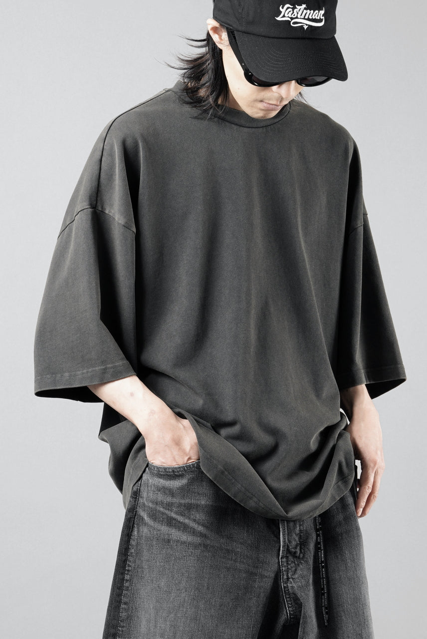 画像をギャラリービューアに読み込む, entire studios HEAVY BOXY TEE (WASHED BLACK)