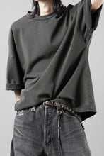 画像をギャラリービューアに読み込む, entire studios HEAVY BOXY TEE (WASHED BLACK)