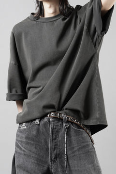 画像をギャラリービューアに読み込む, entire studios HEAVY BOXY TEE (WASHED BLACK)