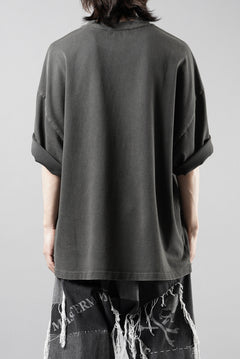 画像をギャラリービューアに読み込む, entire studios HEAVY BOXY TEE (WASHED BLACK)