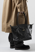 画像をギャラリービューアに読み込む, A TENTATIVE ATELIER exclusive V.De Sica TRAVEL TOTE BAG / VACHETTA HORSE LEATHER (BLACK)