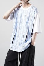 画像をギャラリービューアに読み込む, OBLADI BLUE BREAK TAPE WHITE T-SHIRT (WHITE)