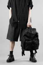 画像をギャラリービューアに読み込む, Juun.J New String Back Pack (BLACK)