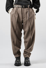 Load image into Gallery viewer, mastermind JAPAN WOOL CHECK TROUSERS (GLEN CHECK)