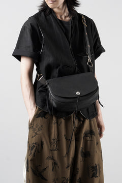 Load image into Gallery viewer, ierib x LOOM exclusive Medicine Bag / Saddle Leather (BLACK)