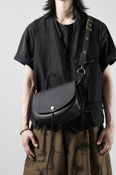 Load image into Gallery viewer, ierib x LOOM exclusive Medicine Bag / Saddle Leather (BLACK)
