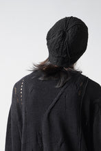 画像をギャラリービューアに読み込む, Professor.E TEXTURED KNIT BEANIE (BLACK)