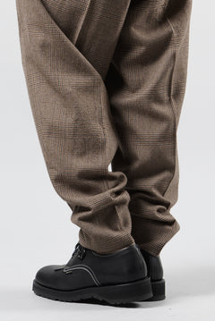 Load image into Gallery viewer, mastermind JAPAN WOOL CHECK TROUSERS (GLEN CHECK)