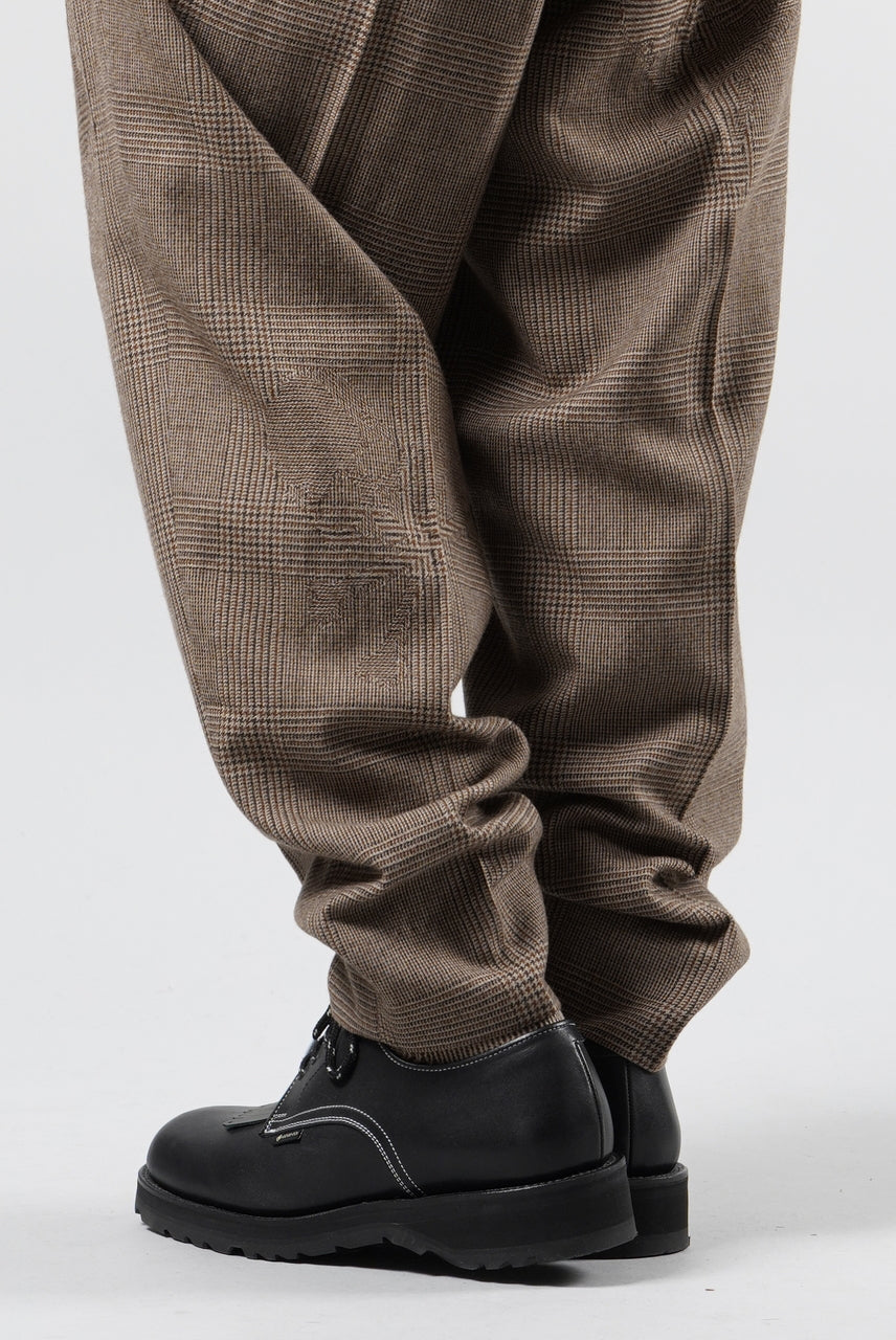 Load image into Gallery viewer, mastermind JAPAN WOOL CHECK TROUSERS (GLEN CHECK)