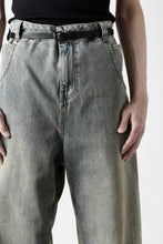 画像をギャラリービューアに読み込む, entire studios HEAVY DENIM CARGO TROUSERS (SURFACE WAVE)