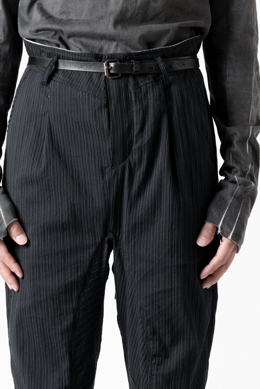 画像をギャラリービューアに読み込む, incarnation LONG DIRTS SAROUEL TROUSERS / STITCHED WASHER STRIPE (T91/11)