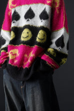 画像をギャラリービューアに読み込む, ISABEL BENENATO Wool Jacquarrd Intarsia Knit Jumper (MIX)