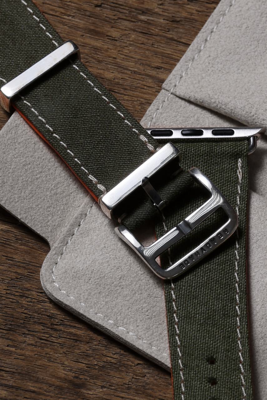 画像をギャラリービューアに読み込む, READYMADE WATCH BAND (for Apple Watch 44mm) (KHAKI)