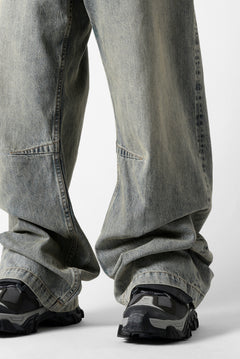 画像をギャラリービューアに読み込む, entire studios HEAVY DENIM CARGO TROUSERS (SURFACE WAVE)