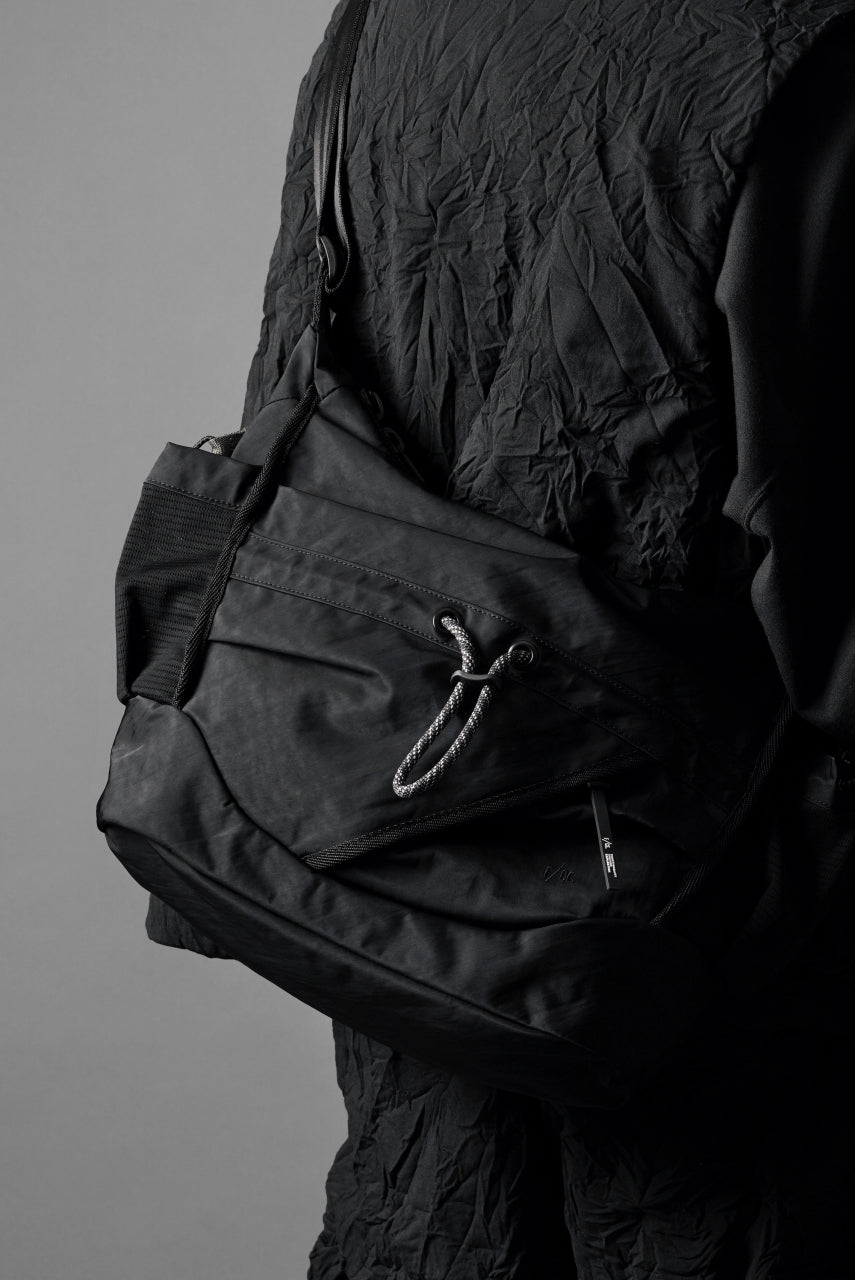 画像をギャラリービューアに読み込む, F/CE. TEXTURED TWILL 2 WAY SHOULDER TOTE (BLACK)