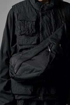 画像をギャラリービューアに読み込む, F/CE. TEXTURED TWILL HORN MINI SHOULDER BAG (BLACK)