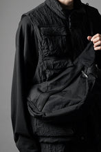 画像をギャラリービューアに読み込む, F/CE. TEXTURED TWILL HORN MINI SHOULDER BAG (BLACK)