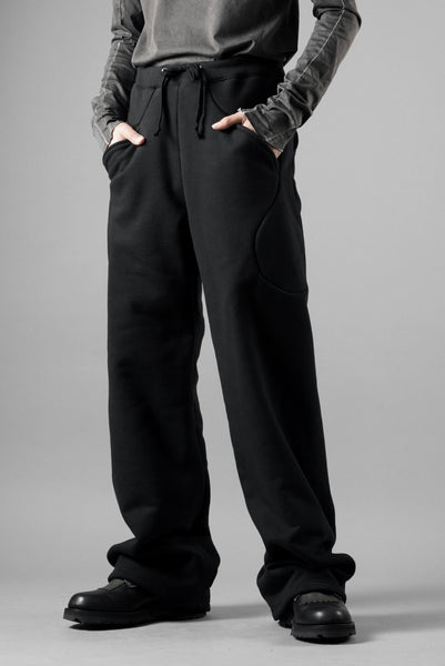 OPPOSE DUALITY SUB ONG RIB SWEAT PANTS (BLACK)