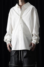 画像をギャラリービューアに読み込む, A.F ARTEFACT BACK FACE SHIRTS / ORGANIC COTTON (WHITE)