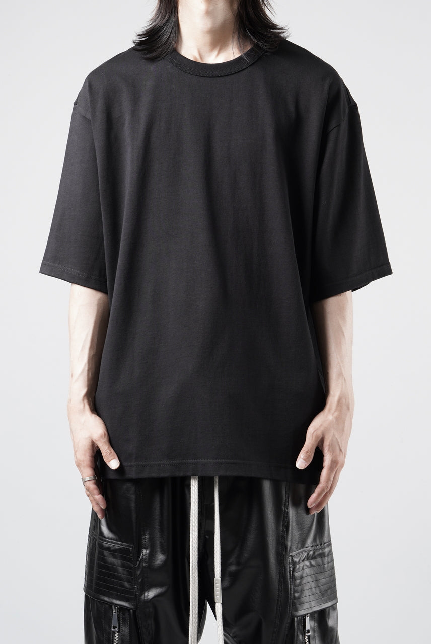 画像をギャラリービューアに読み込む, OBLADI YOKE SMOCKING T-SHIRT (BLACK)