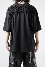 画像をギャラリービューアに読み込む, OBLADI YOKE SMOCKING T-SHIRT (BLACK)