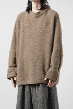 画像をギャラリービューアに読み込む, KLASICA "LIM" POCKET MOCK NECK JUMPER / NATURAL COLORED SHEEP NON DYED WOOL JERSEY (MAPLE)