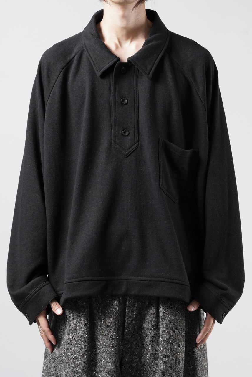 Professor.E POCKET SWEATSHIRT (BLACK)