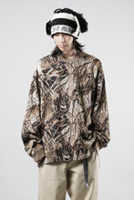 Load image into Gallery viewer, MASTERMIND WORLD OG FOREST CAMO LS TEE (SEPIA FOREST CAMO)