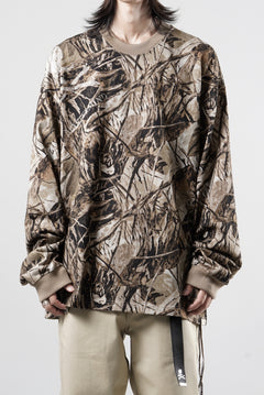 Load image into Gallery viewer, MASTERMIND WORLD OG FOREST CAMO LS TEE (SEPIA FOREST CAMO)