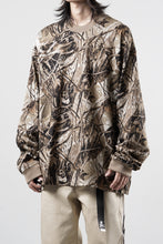 Load image into Gallery viewer, MASTERMIND WORLD OG FOREST CAMO LS TEE (SEPIA FOREST CAMO)