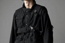 画像をギャラリービューアに読み込む, F/CE. TEXTURED TWILL 3 POINTS SLINGER BAG (BLACK)