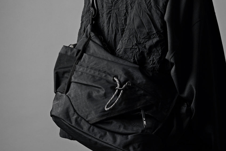 画像をギャラリービューアに読み込む, F/CE. TEXTURED TWILL 2 WAY SHOULDER TOTE (BLACK)