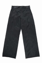 画像をギャラリービューアに読み込む, OPPOSE DUALITY 8POCKET PANEL CXC WIDE TROUSERS (BLACK)