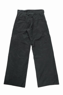 画像をギャラリービューアに読み込む, OPPOSE DUALITY 8POCKET PANEL CXC WIDE TROUSERS (BLACK)