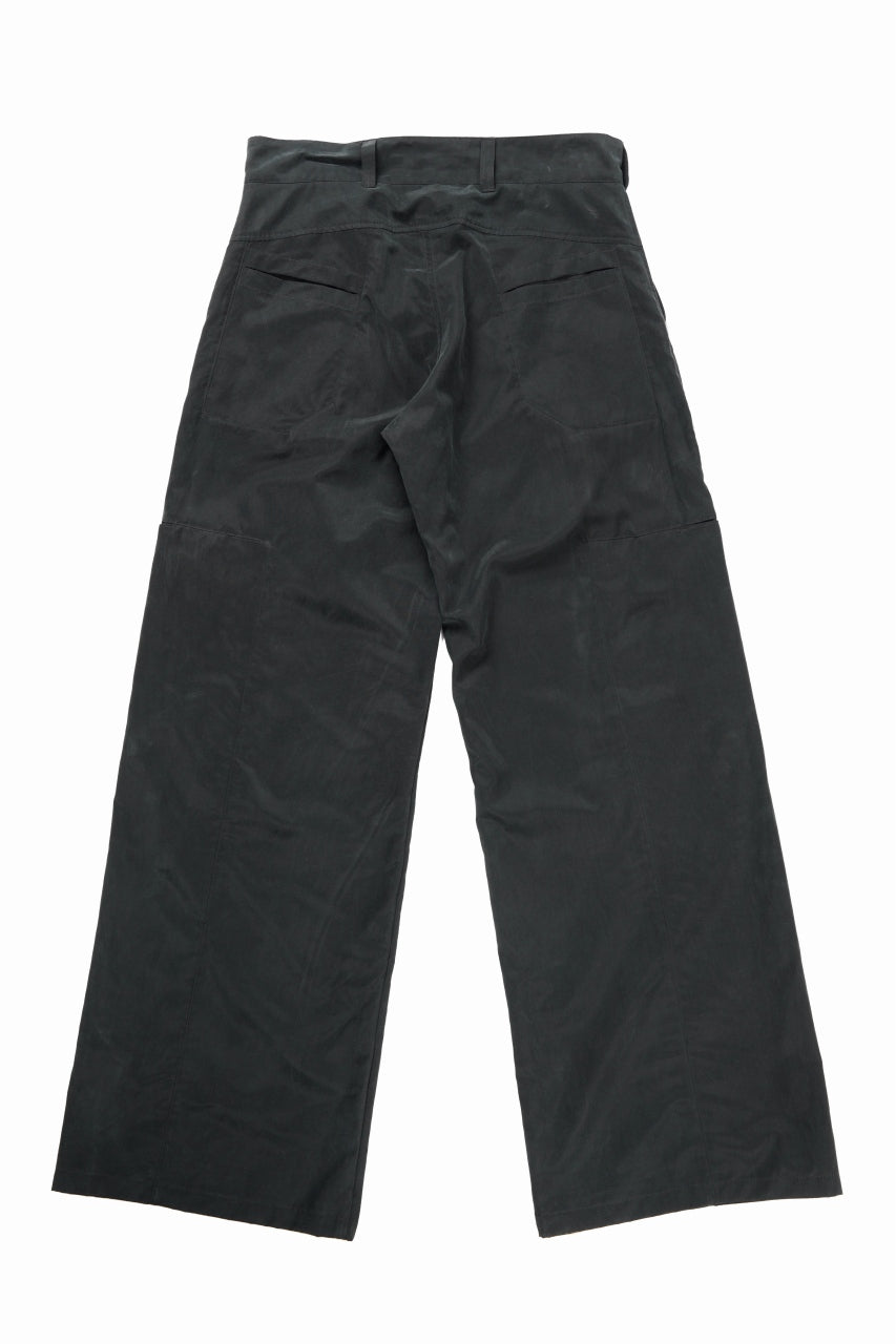 画像をギャラリービューアに読み込む, OPPOSE DUALITY 8POCKET PANEL CXC WIDE TROUSERS (BLACK)