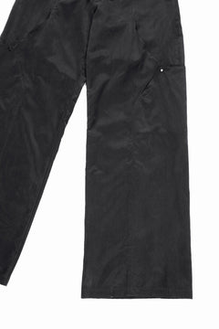 画像をギャラリービューアに読み込む, OPPOSE DUALITY 8POCKET PANEL CXC WIDE TROUSERS (BLACK)