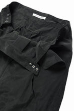 画像をギャラリービューアに読み込む, OPPOSE DUALITY 8POCKET PANEL CXC WIDE TROUSERS (BLACK)