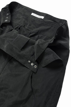 画像をギャラリービューアに読み込む, OPPOSE DUALITY 8POCKET PANEL CXC WIDE TROUSERS (BLACK)