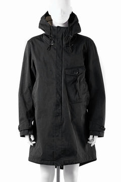 Load image into Gallery viewer, Ten c CYCLONE PARKA / GARMENT DYED OJJ (NERO)