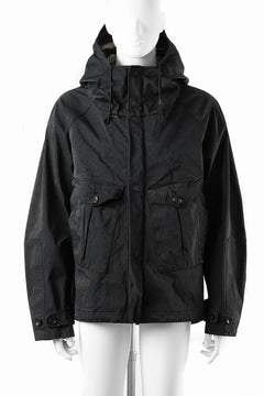 Load image into Gallery viewer, Ten c TEMPEST ANORAK JACKET / GARMENT DYED OJJ (NERO)